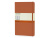 Записная книжка Moleskine Classic (в линейку) в твердой обложке, Large (13х21см), оранжевый коралл , размер A5