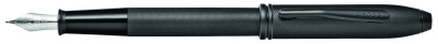Перьевая ручка Cross Townsend Black Micro Knurl, перо M