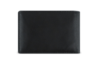 Портмоне BUGATTI ЧЕРНАЯ МАГИЯ | BLACK MAGIC, с защитой данных RFID, черное, натуральная кожа козы, 10х2х7 см