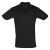 Поло "Perfect Men", черный_2XL, 100% х/б, 180г/м2