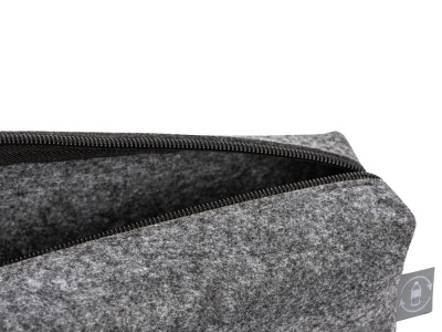Пенал Felt из RPET-фетра, серый