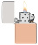 Зажигалка ZIPPO Bimetal с двойным металлическим покрытием, медь/латунь/сталь, медная, 38x13x57 мм Зажигалка ZIPPO Bimetal с двойным металлическим покрытием, медь/латунь/сталь, медная, 38x13x57 мм