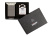 Подарочный набор ZIPPO: зажигалка Black Ice® и вставной блок для зажигалок для трубок, латунь/сталь