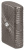 Зажигалка ZIPPO Armor® с покрытием Black Ice®, латунь/сталь, чёрная, 38x13x57 мм