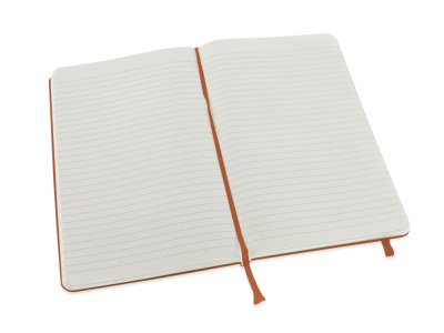 Записная книжка Moleskine Classic (в линейку) в твердой обложке, Large (13х21см), оранжевый коралл , размер A5