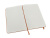Записная книжка Moleskine Classic (в линейку) в твердой обложке, Large (13х21см), оранжевый коралл , размер A5