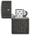 Зажигалка ZIPPO Line Art с покрытием Black Crackle™, латунь/сталь, чёрная, матовая, 38x13x57 мм