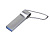 USB 2.0-флешка на 16 Гб с мини чипом, компактный дизайн, боковое отверстие для цепочки , размер 16ГБ