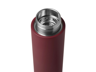 Вакуумный термос с двойными стенками и медным слоем Torso, 480 мл, бургунди