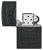 Набор ZIPPO Джек Дэниэлс | Jack Daniels®: зажигалка с черным матовым покрытием | Black Matte и кожаный чехол в подарочной коробке