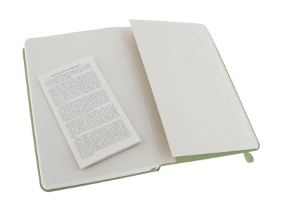 Записная книжка Moleskine Classic (в линейку) в твердой обложке, Large (13х21см), фисташковый , размер A5