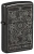 Зажигалка ZIPPO Wheel Of Fortune с покрытием High Polish Black, латунь/сталь, черная, глянцевая, 38x13x57 мм Зажигалка ZIPPO Wheel Of Fortune с покрытием High Polish Black, латунь/сталь, черная, глянцевая, 38x13x57 мм