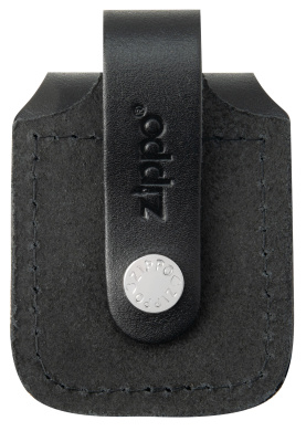 Набор ZIPPO Джек Дэниэлс | Jack Daniels®: зажигалка с черным матовым покрытием | Black Matte и кожаный чехол в подарочной коробке