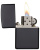 Зажигалка ZIPPO классическая с черным матовым покрытием | Classic Black Matte, латунь/сталь, чёрная, матовая, 38x13x57 мм