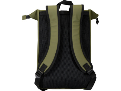 Переработанный рюкзак Реси Плюс 15 GRS с закручивающимся верхом объемом 18 л, зеленый лесной