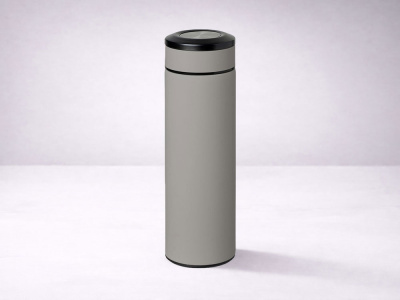 Вакуумный термос Vacuum Flask C1, soft touch, 420мл, серый