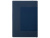 Бизнес блокнот Supreme с вставкой из софт-тача, гибкая обложка, 128 листов, синий