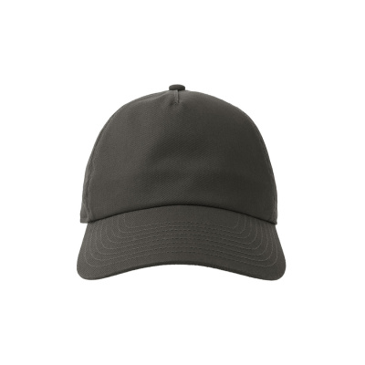 Бейсболка "DAD HAT-S FIVE", 5 клиньев, металлическая застежка, тёмно-серый, 100% хлопок, 270 г/м2