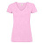 Футболка "Lady-Fit V-Neck T", светло-розовый_XS, 95% х/б, 5% эластан, 210 г/м2