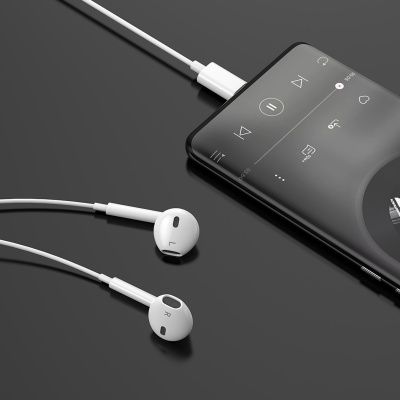 Стереогарнитура Stereo Air Type-C, белый, Deppa