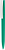 Ручка ZETA SOFT Зеленая (Green C) 1010.30