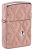 Зажигалка ZIPPO Armor® Geometric с покрытием Rose Gold, латунь/сталь, розовое золото, 38x13x57 мм Зажигалка ZIPPO Armor® Geometric с покрытием Rose Gold, латунь/сталь, розовое золото, 38x13x57 мм