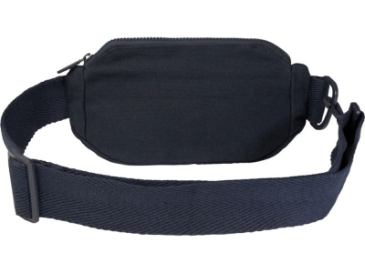 Кресент сумка через плечо Aware™ плотностью 500 г/м² из переработанного материала, темно-синий