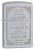 Зажигалка ZIPPO Classic с покрытием Satin Chrome™, латунь/сталь, серебристая, матовая, 38x13x57 мм