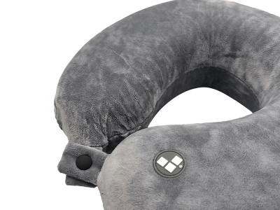 Подушка для путешествий с эффектом памяти Мемо Drowsy Grey