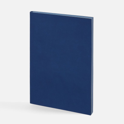 Ежедневник Flat, недатированный, синий