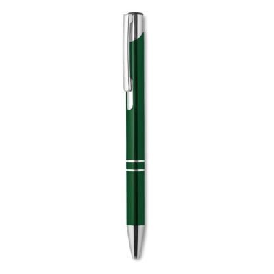 Recycled aluminium ball pen зеленый