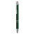 Recycled aluminium ball pen зеленый