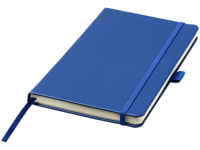 Записная книжка Nova формата A5 с переплетом, cиний , размер A5