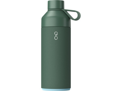 Бутылка для воды Big Ocean Bottle объемом 1000 мл с вакуумной изоляцией, зеленый , размер 1000 мл