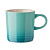 Ceramic mug 290ml бирюзовый
