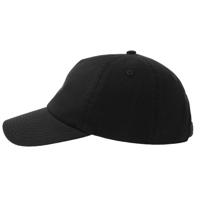 Бейсболка "DAD HAT-S FIVE", 5 клиньев, металлическая застежка, чёрный, 100% хлопок, 270 г/м2