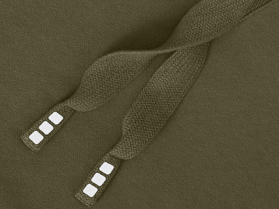 Худи унисекс Лагуна, зеленый лесной , размер 3XL