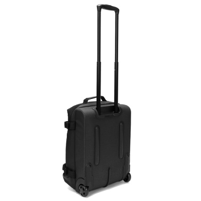 Сумка на колесах TORBER РИТМ, черный, полиэстер 900D с PU покрытием, 47 х 34 х 21,5 см, 32 л