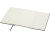 Блокнот Alejandra формата А5 с твердой обложкой из переработанной кожи - сплошной черный