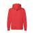 Толстовка без начеса "Lightweight Hooded Sweat",  красный, S, 80% х/б 20% полиэстер, 240 г/м2