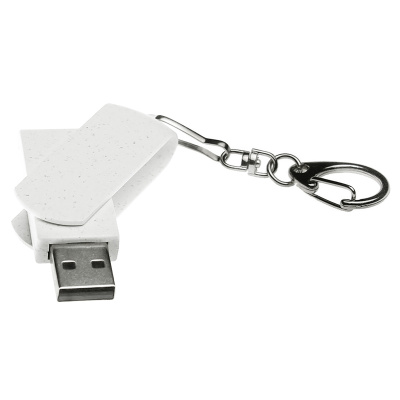 Флешка USB 2.0 Варуна на 16 ГБ, крапчатый белый , размер 16ГБ