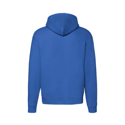 Толстовка "PREMIUM HOODED SWEAT JACKET", ярко-синий_2XL, 70% х/б, 30% п/э, 280 г/м2