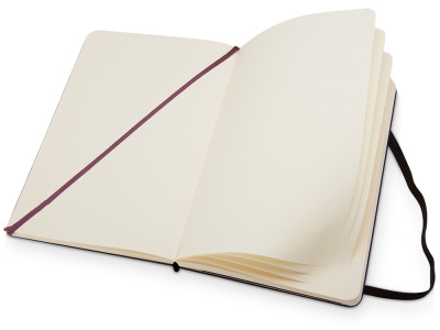 Записная книжка Moleskine Classic (нелинованный) в твердой обложке, Large (13х21см), черный , размер A5
