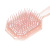 Щетка Dewal Beauty серия "Айсберг", продувная, с силиконовым штифтом, форма прямоугольная, розовая