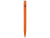 Шариковая ручка Unix из переработанной пластмассы, черные чернила - Оранжевый , размер черные чернила