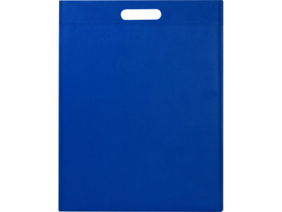 Экосил эко-сумка из нетканого материала из переработанных материалов по стандарту GRS объемом 5 л, королевский синий