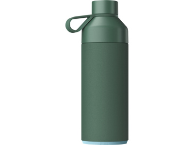Бутылка для воды Big Ocean Bottle объемом 1000 мл с вакуумной изоляцией, зеленый , размер 1000 мл