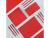 Ежедневник недатированный B5 Megapolis Flex (красный)