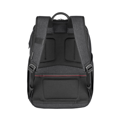 Рюкзак VICTORINOX Architecture Urban2 City Backpack 14'', серый, полиэстер / кожа, 30x19x42 см, 17 л