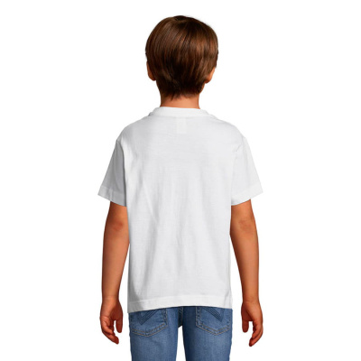 Футболка детская REGENT KIDS, белый, 8 лет, 100% хлопок, 150 г/м2